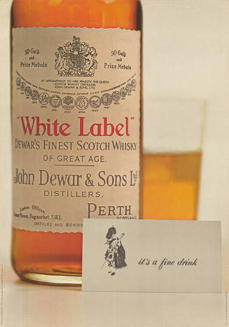 “White Label”, It’s a fine drink