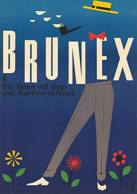 Brunex, die Hose mit dem pat. Bundverschluss
