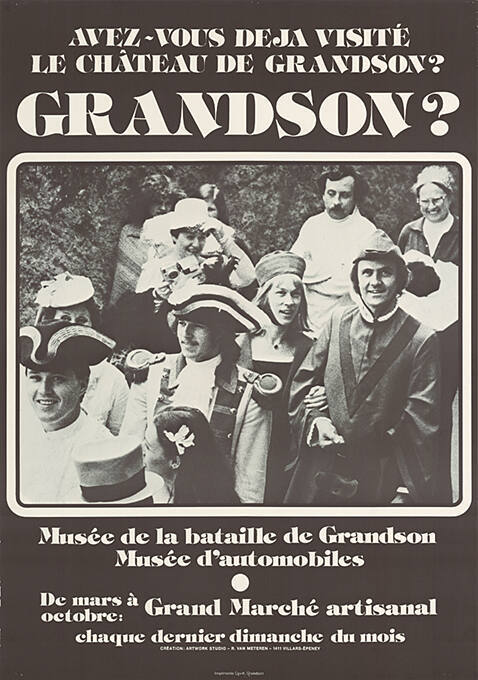 Avez-vous déjà visité le château de Grandson? Grandson? Musée de la bataille de Grandson, Musée d’automobiles