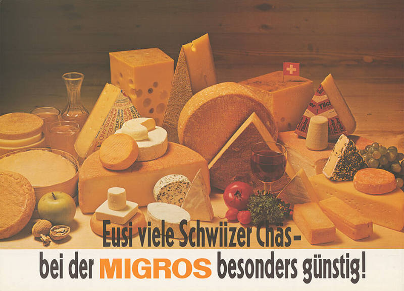 Eusi viele Schwiizer Chäs - bei der Migros besonders günstig!