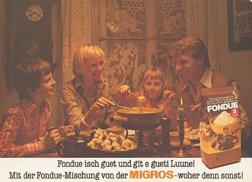 Fondue isch guet und git e gueti Luune!