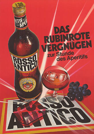 Das rubinrote Vergnügen zur Stunde des Aperitifs, Rosso Antico