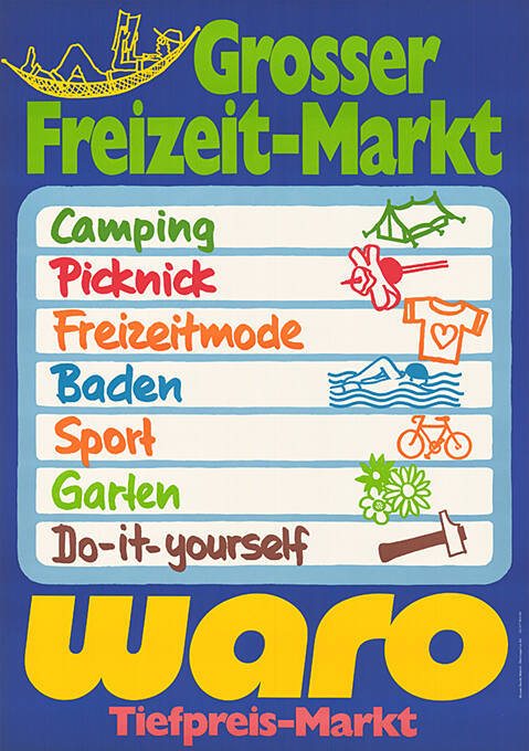 Grosser Freizeit-Markt, Waro