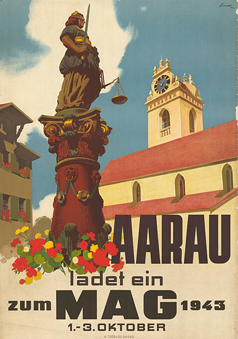 Aarau ladet ein zum MAG 1943, Markt Aarauer Gewerbetreibender