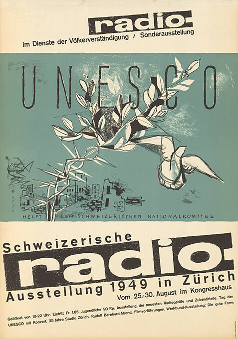 Schweizerische Radio-Ausstellung 1949 in Zürich, Unesco, Kongresshaus