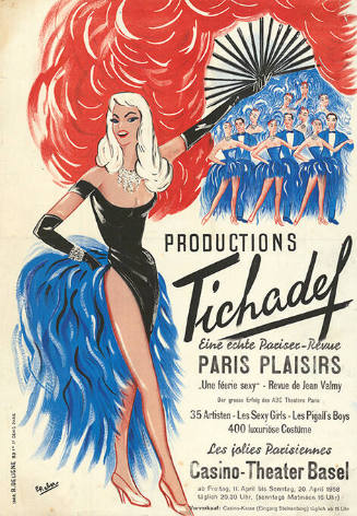 Productions Tichadef, Paris plaisirs, Casino-Theater Basel