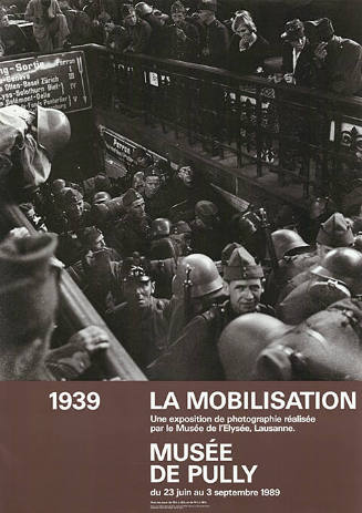 1939, La Mobilisation, Musée de Pully