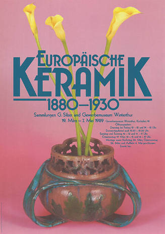 Europäische Keramik 1880–1930, Gewerbemuseum Winterthur