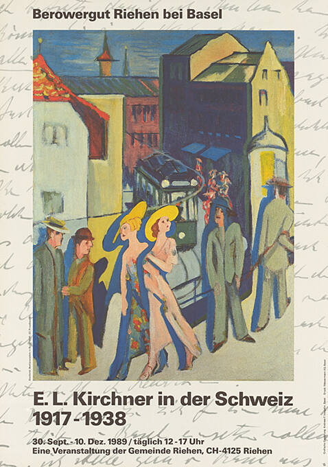 E. L. Kirchner in der Schweiz, 1917–1938, Berowergut Riehen bei Basel