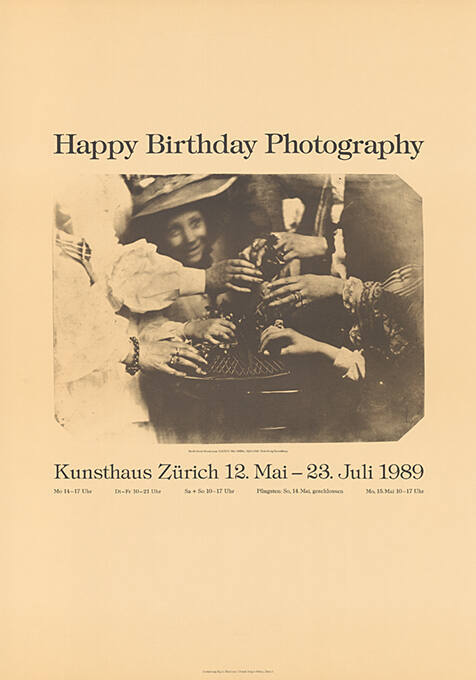 Happy Birthday Photography, Kunsthaus Zürich