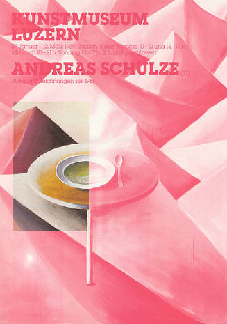 Andreas Schulze, Kunstmuseum Luzern