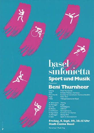 Basel Sinfonietta, Sport und Musik, Stadt-Casino Basel