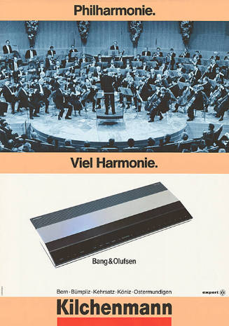 Philarmonie. Viel Harmonie. Kilchenmann