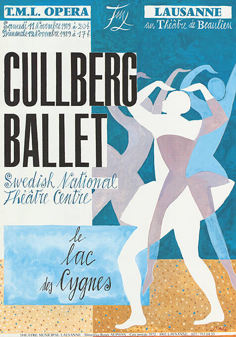 Cullberg Ballet, T.M.L. Opéra au Théâtre de Beaulieu, Lausanne