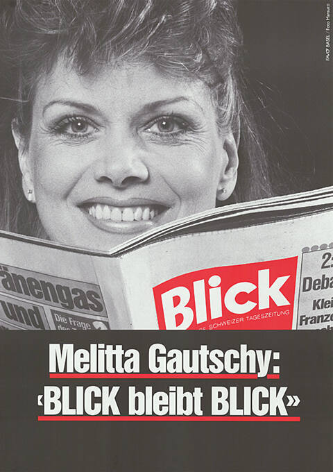 Melitta Gautschy: «Blick bleibt Blick»