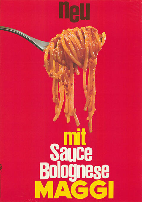 Neu mit Sauce Bolognese, Maggi