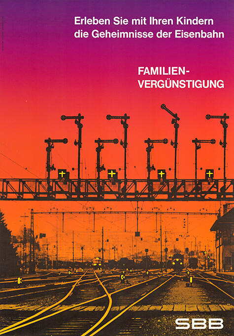 Erleben Sie mit ihren Kindern die Geheimnisse der Eisenbahn, Familienvergünstigung, SBB