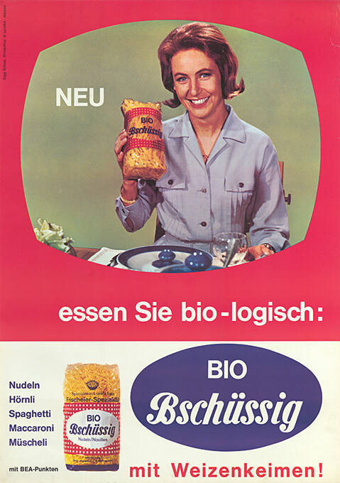 Neu essen Sie bio-logisch: Bio Bschüssig mit Weizenkeimen!