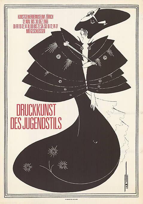 Druckkunst des Jugendstils, Kunstgewerbemuseum Zürich