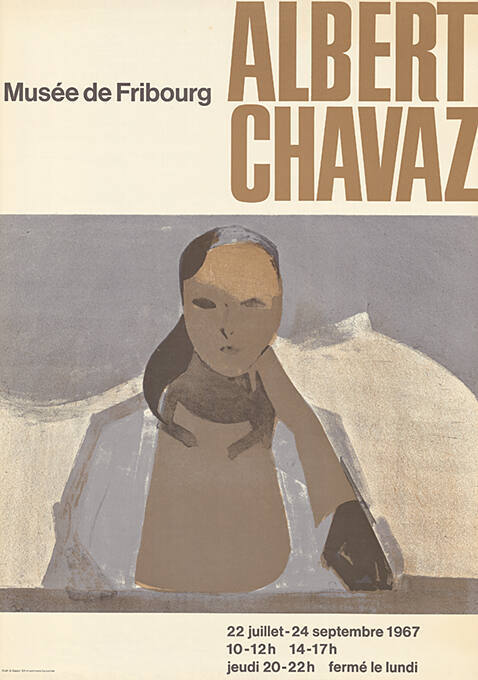 Albert Chavaz, Musée de Fribourg