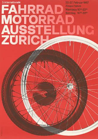 Fahrrad-Motorrad- Ausstellung Zürich, Züspa Hallen, Zürich Oerlikon