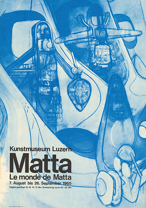 Matta, Kunstmuseum Luzern