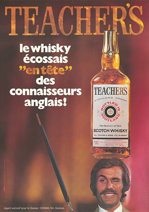 Teacher’s, le whisky écossais “en tête” des conaisseurs anglais!