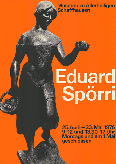 Eduard Spörri, Museum zu Allerheiligen, Schaffhausen