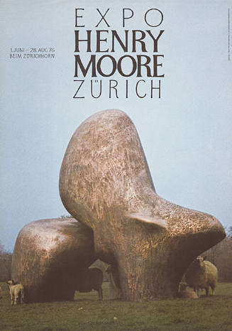 Expo, Henry Moore, Zürich, Beim Zürichhorn