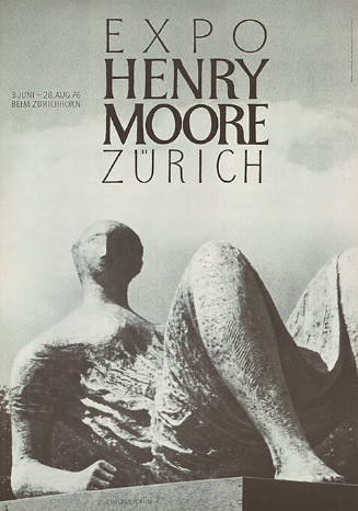 Expo, Henry Moore, Zürich, Beim Zürichhorn