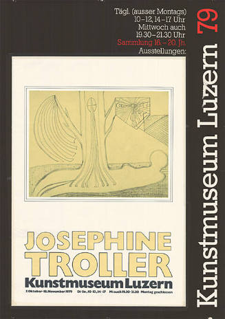 Kunstmuseum Luzern 79, Josephine Troller, Kunstmuseum Luzern