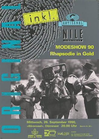 Original, Modeshow 90, Rhapsodie in Gold