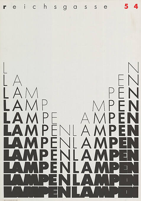 LampenLampen. Reichsgasse 54