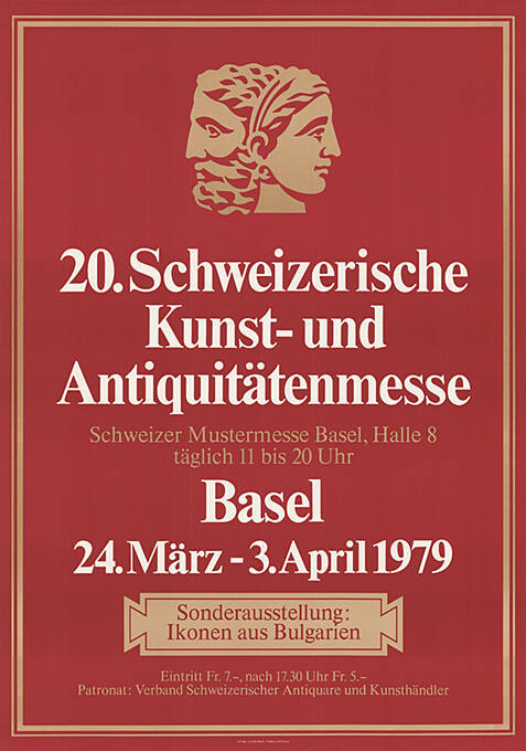 20. Schweizerische Kunst- und Antiquitätenmesse