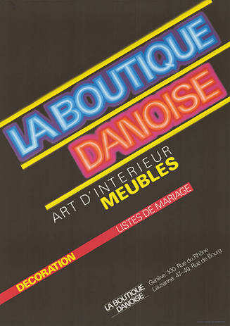 La Boutique Danoise, Art d’interieur meubles