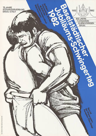 Baselstädtischer Jubiläums-Schwingertag 1982, Ackermätteli Kleinhüningen