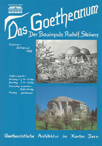 Das Goetheanum, Der Bauimpuls Rudolf Steiners, Goetheanische Architektur im Kanton Bern