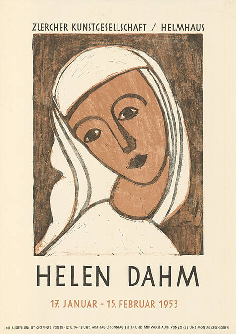 Helen Dahm, Helmhaus Zürich