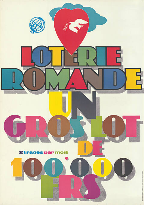 Loterie Romande, un gros lot de 100’000 FRS