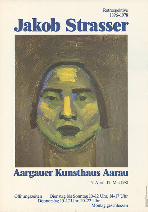 Jakob Strasser, Aargauer Kunsthaus Aarau