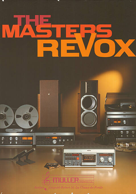 The Masters Revox, Muller musique