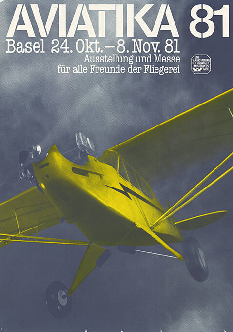 Aviatika 81, Ausstellung und Messe für alle Freunde der Fliegerei, Schweizer Mustermesse Basel