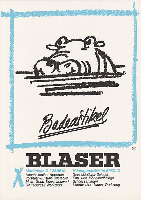 Badeartikel, Blaser