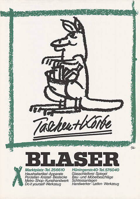 Taschen + Körbe, Blaser