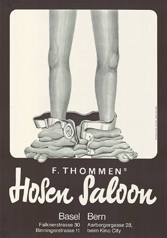 F. Thommens Hosen Saloon, Basel, Bern