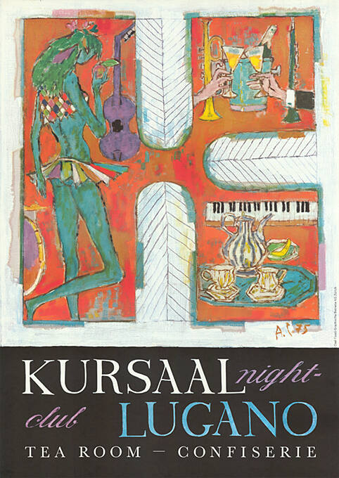 Kursaal Lugano, Night-Club, Tea Room, Confiserie