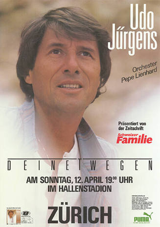 Udo Jürgens, Deinetwegen, Hallenstadion, Zürich