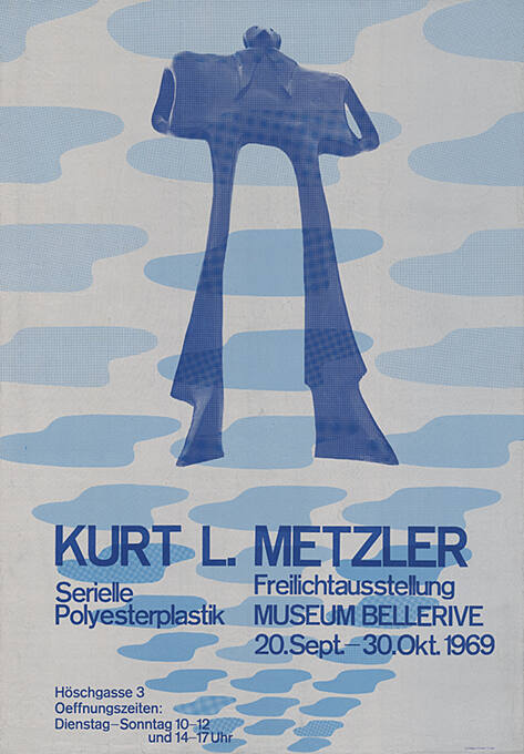 Kurt L. Metzler, Freilichtausstellung, Museum Bellerive Zürich