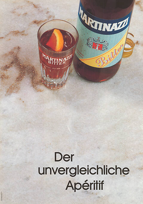 Martinazzi Bitter, Der unvergleichliche Apéritif