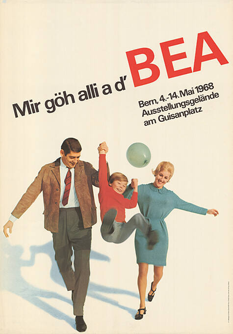 Mir göh alli a d’BEA, Ausstellungsgelände Guisanplatz, Bern